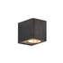 ^GU10 WALL LUMINAIRE 230V AC GOLDEN BLACK IP65 MAX.35W - ledmania.gr