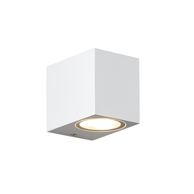 ^GU10 WALL LUMINAIRE 230V AC MATT WHITE IP65 MAX.35W - ledmania.gr
