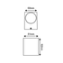 ^GU10 WALL LUMINAIRE 230V AC MATT WHITE IP65 MAX.35W - ledmania.gr