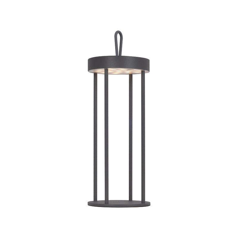 ^LED SMD TABLE BATTERY LUMINAIRE 3W 240LM  3.000K SAND GREY 120°  CRI80 IP54 - ledmania.gr