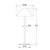 ^LED SMD TABLE BATTERY LUMINAIRE 3W 140LM  3.000K DARK GREY  270° CRI80 IP54 - ledmania.gr