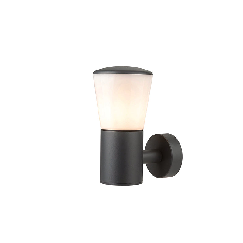 ^E27 WALL LUMINAIRE 230V AC DARK GREY IP54 MAX.40W - ledmania.gr