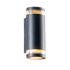 ^GU10 WALL LUMINAIRE 230V AC DARK GREY IP54 MAX.2X35W - ledmania.gr