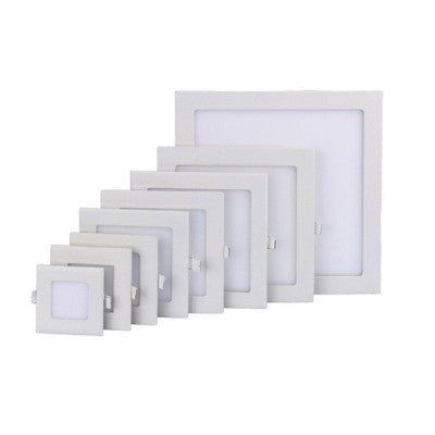Τετράγωνο LED Panel 12W Χωνευτό Λευκό Σε Ψυχρό Φως - ledmania.gr