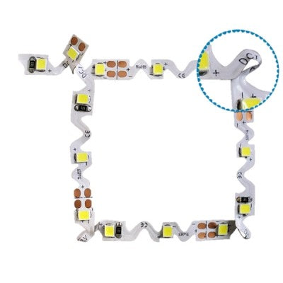 Εύκαμπτη Ταινία Led 8W/m Σε Κόκκινο Φώς Τύπου S IP20-1M - ledmania.gr