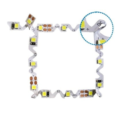 Εύκαμπτη Ταινία Led 8W/m Σε Φυσικό Φως 60SMDs/m 2835 Τύπου S IP20 - ledmania.gr