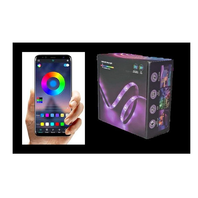 Κιτ Ταινία LED 14,4W/μέτρο RGB 5 Μέτρα Με Τροφοδοτικό Και Χειριστήριο 24 Πλήκτρων - ledmania.gr