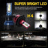 H4 Led Αυτοκινητων Κυριου Φωτισμου-16000Lm SET - Φωτισμός υψηλής ποιότητας 6000K 2 τεμ. - ledmania.gr