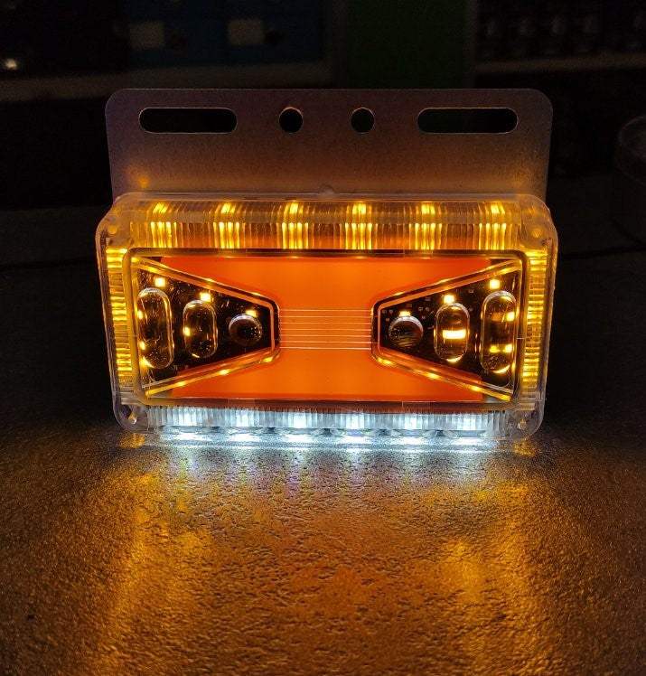 Αδιάβροχο Led φορτηγού DC 24V LED πλάκες σήμανσης 3 Χρωματων-τεμ 1 - ledmania.gr