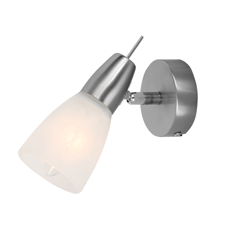 ΣΠΟΤ Ι ΓΥΑΛΙ ΝΙΚΕΛ ΜΑΤ 40W E14 - ledmania.gr