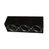 ^  ΣΠΟΤ ΟΡΟΦΗΣ AR111 ΤΡΙΠΛΟ ΜΑΥΡΟ 150x450x120 - ledmania.gr