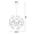 ΚΡΕΜΑΣΤΟ Φ/Σ 4ΧΕ14 ΠΑΙΔΙΚΟ ΔΙΑΣΤΗΜΑ Φ35ΧΗ80CM SPACE - ledmania.gr