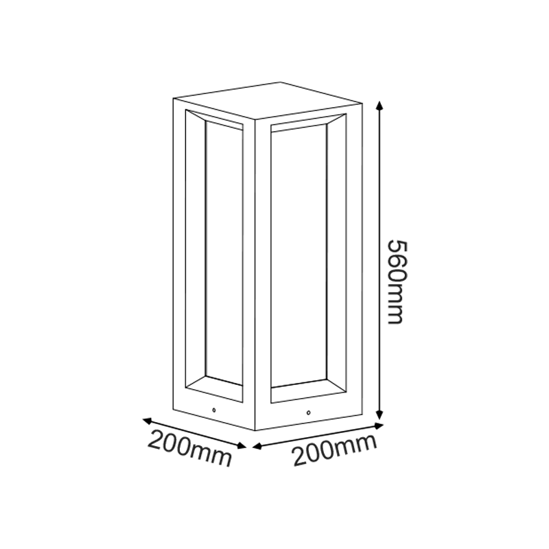 ^ΦΩΤΙΣΤΙΚΟ ΚΗΠΟΥ 560MM IP65 3xE27 Max.7W ΜΑΥΡΟ ΤΣΙΜΕΝΤΟ & PC ΚΑΛΥΜΜΑ - ledmania.gr