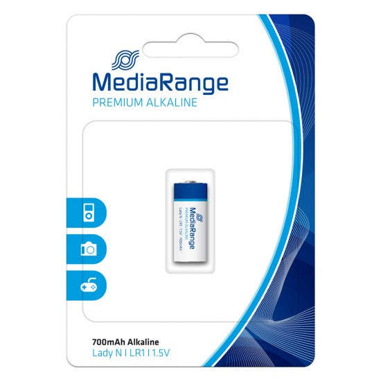 Αλκαλική Μπαταρία MediaRange Premium N 1.5V (LR1) - ledmania.gr
