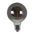 LED FILAMENT E27 G95  SMOKE 8W 1800K 230V AC 400LM RA80 - ledmania.gr