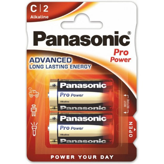 PANASONIC LR14 C ALKALINE PRO POWER 2BL - ledmania.gr