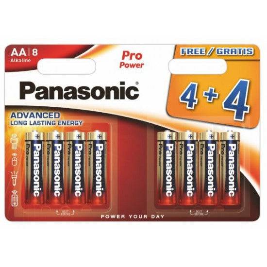 PANASONIC ALKALINE PRO POWER LR6/AA 4+4 (8BL) - ledmania.gr