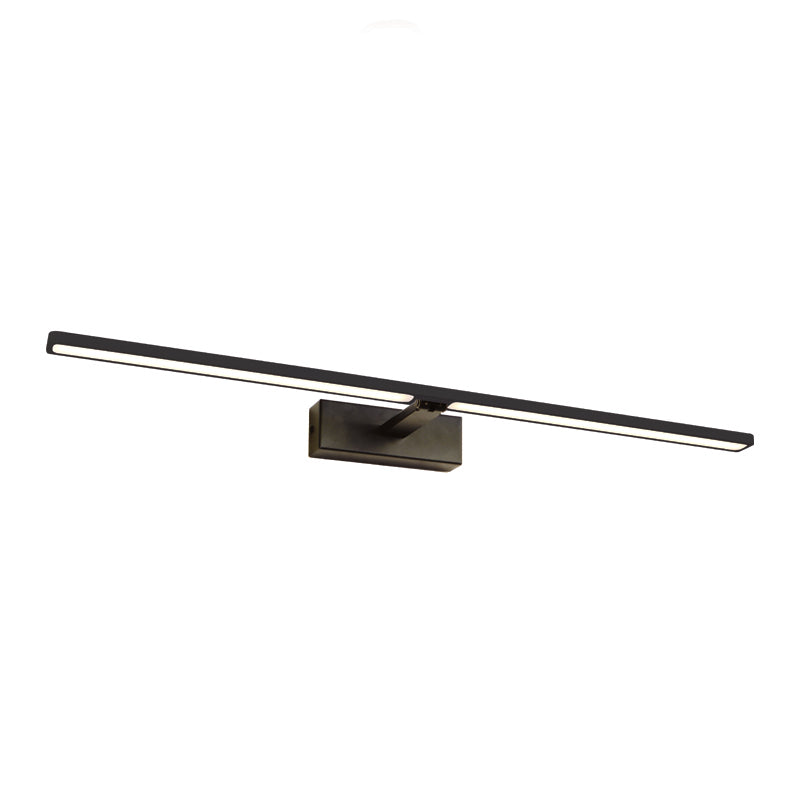 ^ΕΠΙΤΟΙΧΟ Φ/Σ LED 12W 3000K 780LM PALMA ΜΑΥΡΟ ΜΕΤ/ΚΟ IP44 66,5X14,5X5CM - ledmania.gr
