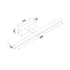^ΕΠΙΤΟΙΧΟ Φ/Σ LED 12W 3000K 780LM PALMA ΟΡΕΙΧΑΛΚΟ ΜΕΤ/ΚΟ IP44 66,5X14,5X5CM - ledmania.gr