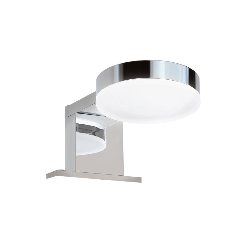 ^Φ/Σ ΕΠΙΠΛΟΥ LED 5W 3000K 330LM  LUSTRO ΧΡΩΜΙΟ ΜΕΤ/ΚΟ IP44 8X14,5X6,5CM - ledmania.gr