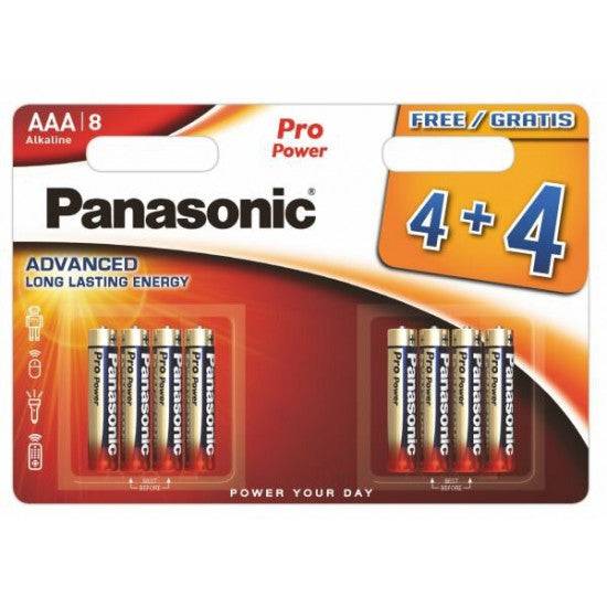 PANASONIC ALKALINE PRO POWER LR3/AA 4+4 (8BL) - ledmania.gr