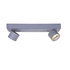 ^ΕΠΙΤΟΙΧΟ Φ/Σ LED 10W COB 80° 3000K 800LM ΓΚΡΙ ΑΛΟΥΜΙΝΙΟ 32X7XH7,5CM PLUTO - ledmania.gr