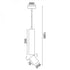 ^ΚΡΕΜΑΣΤΟ Φ/Σ 1XGU10 BABEL ΛΕΥΚΟ ΜΕΤ/ΚΟ IP20 D5,6XD8XH140CM - ledmania.gr