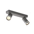 ^ΕΠΙΤΟΙΧΟ Φ/Σ 2XGU10 DIVINO ΓΚΡΙ ΑΛΟΥΜΙΝΙΟ IP20 32X7X13,5CM - ledmania.gr