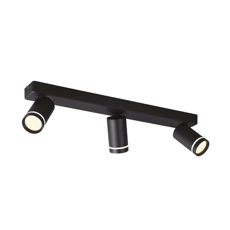 ^ΕΠΙΤΟΙΧΟ Φ/Σ 3XGU10 DIVINO ΜΑΥΡΟ ΑΛΟΥΜΙΝΙΟ IP20 54X7X13,5CM - ledmania.gr