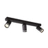 ^ΕΠΙΤΟΙΧΟ Φ/Σ 3XGU10 DIVINO ΜΑΥΡΟ ΑΛΟΥΜΙΝΙΟ IP20 54X7X13,5CM - ledmania.gr