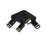 ^ΕΠΙΤΟΙΧΟ Φ/Σ 4XGU10 DIVINO ΜΑΥΡΟ ΑΛΟΥΜΙΝΙΟ IP20 21X21X13,5CM - ledmania.gr