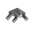 ^ΕΠΙΤΟΙΧΟ Φ/Σ 4XGU10 DIVINO ΓΚΡΙ ΑΛΟΥΜΙΝΙΟ IP20 21X21X13,5CM - ledmania.gr