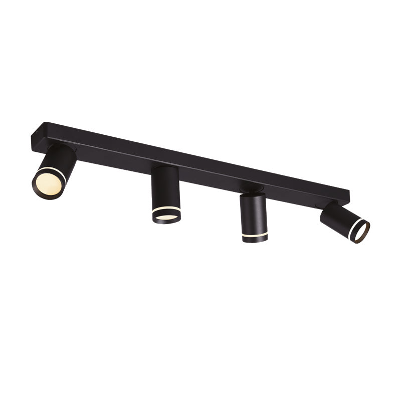 ^ΕΠΙΤΟΙΧΟ Φ/Σ 4XGU10 DIVINO ΜΑΥΡΟ ΑΛΟΥΜΙΝΙΟ IP20 76X7X13,5CM - ledmania.gr