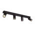 ^ΕΠΙΤΟΙΧΟ Φ/Σ 4XGU10 DIVINO ΜΑΥΡΟ ΑΛΟΥΜΙΝΙΟ IP20 76X7X13,5CM - ledmania.gr