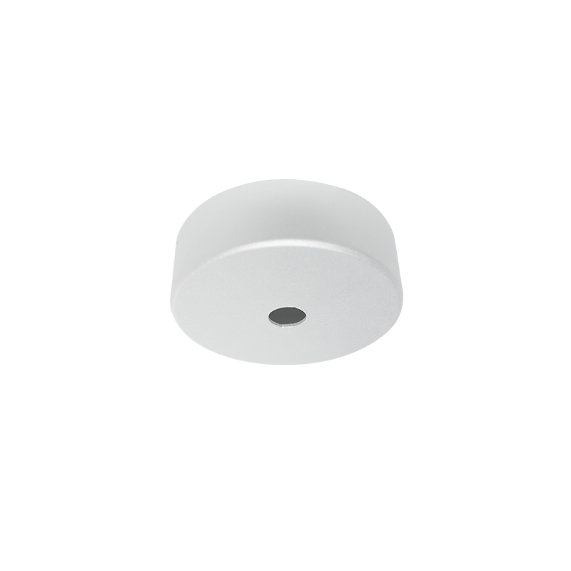 CEILING MATT WHITE ROSET Φ80Χ30mm - ledmania.gr