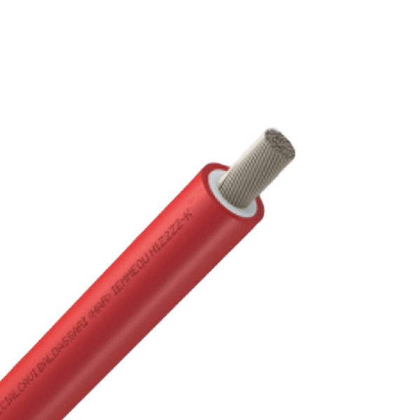SOLAR CABLE H1Z2Z2-K 0.6/1KV 1X6.00MM2 RED-1 μέτρο - ledmania.gr