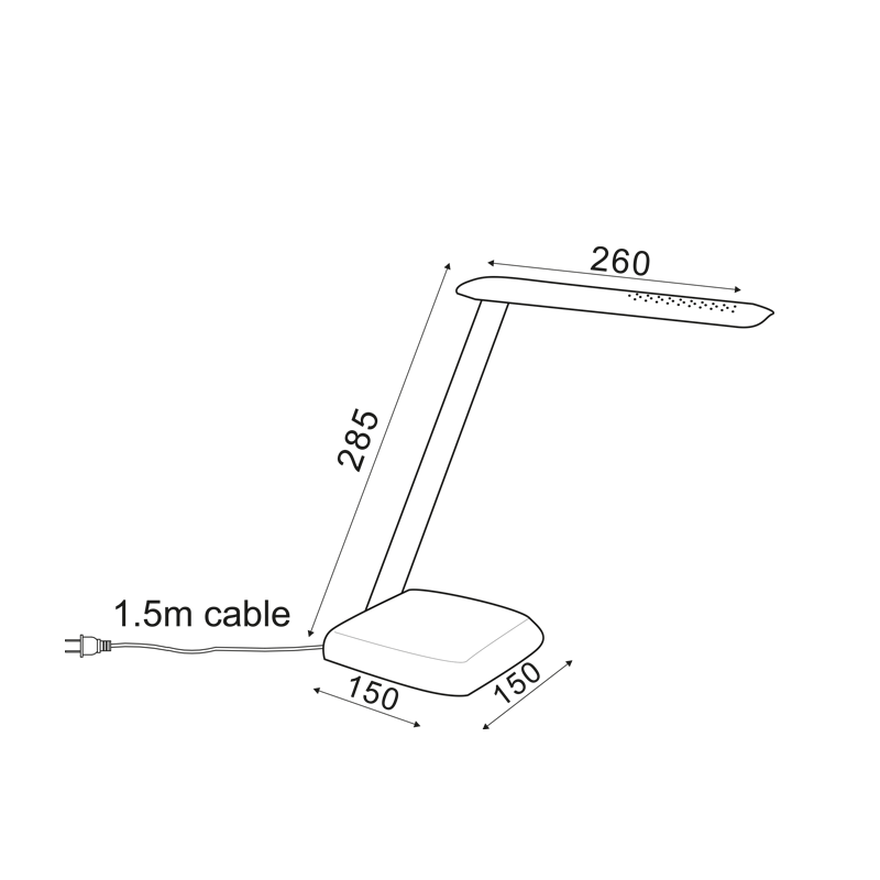 ΦΩΤΙΣ.ΓΡΑΦΕΙΟΥ LED 6W ΑΣΗΜΙ 480Lm Dimmabl 3.000K/6.000Κ 230V FUTUR - ledmania.gr