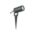 DARK GREY SPOT LUMINAIRE GU10 MAX. 3W LED IP65 & GARDEN SPIKE - ledmania.gr