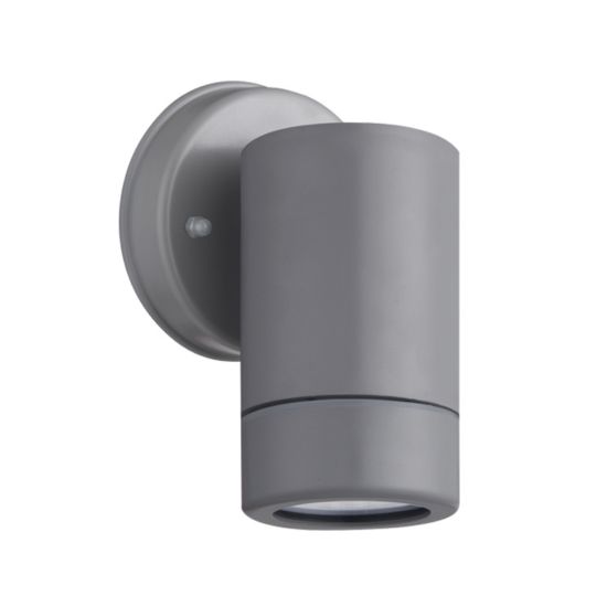 ONE BEAM GREY PP WALL LIGHT GU10Max.3W LED IP65 - ledmania.gr