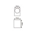 GU10 WALL LUMINAIRE  PLASTIC 230V AC DARK GREY IP65 MAX 3W LED - ledmania.gr