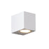 GU10 WALL LUMINAIRE PLASTIC 230V AC WHITE IP65 MAX 3W LED - ledmania.gr