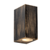 GU10 WALL LUMINAIRE PLASTIC 230V AC RUST IP65 MAX.2X3W LED - ledmania.gr