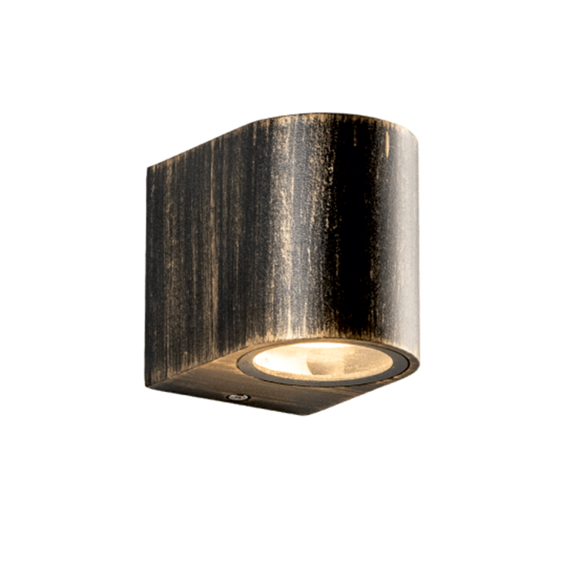 GU10 WALL LUMINAIRE  PLASTIC 230V AC RUST IP65 MAX 3W LED - ledmania.gr