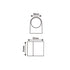 GU10 WALL LUMINAIRE  PLASTIC 230V AC WHITE IP65 MAX 3W LED - ledmania.gr