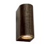 GU10 WALL LUMINAIRE PLASTIC 230V AC RUST IP65 MAX.2X3W LED - ledmania.gr