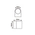 GU10 WALL LUMINAIRE PLASTIC 230V AC WHITE IP65 MAX.2X3W LED - ledmania.gr