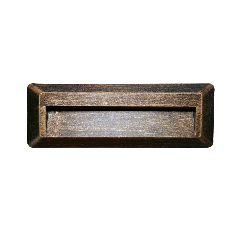 LED WALL RECTANGLE LUMINAIRE RUST 230V AC IP65 2W 3000K 100LM RA80 - ledmania.gr