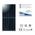ΦΒ ΠΑΝΕΛ ΜΟΝΟΚΡΥΣΤΑΛΛΙΚΟ 550Wp 24V DC ΔΙΑΣΤ.: 2279X1134x35mm 28Kg - ledmania.gr