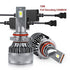 Η11 Canbus 16000 Lumens Cree 3570 Chip Led Αυτοκινητου 2ης Γενιας-12-24V 6500K Ψυχρο Λευκο-Set 2τεμ - ledmania.gr