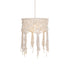 ^ΚΡΕΜΑΣΤΟ Φ/Σ 1ΧΕ27 THASSOS ΛΕΥΚΟ ΜΑΛΛΙΝΟ D40XH165CM - ledmania.gr